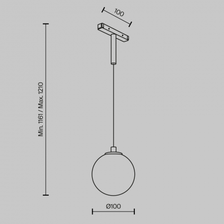 Maytoni TR178-1-5WTW-B