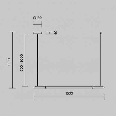 Maytoni MOD340PL-L28BS3K