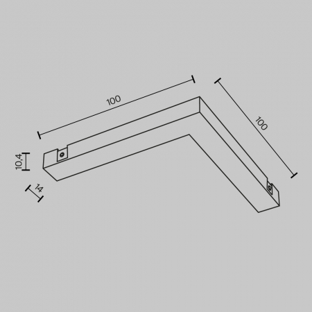 Maytoni TRA172CPC-1B