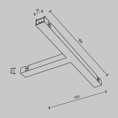 Maytoni TRA172TPC-1B