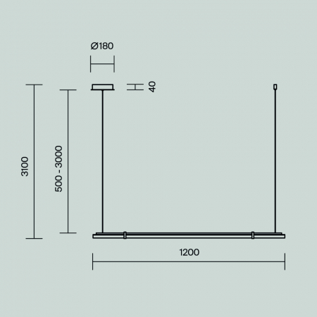 Maytoni MOD340PL-L20BS3K