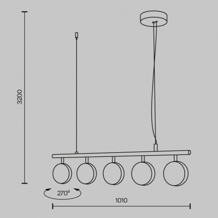 Maytoni MOD299PL-L48BC3K