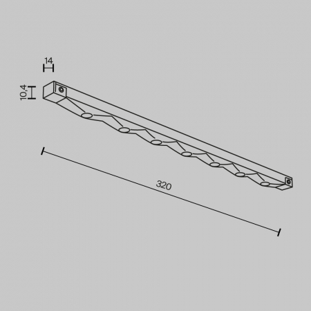 Maytoni TR175-1-12WTW-M-B