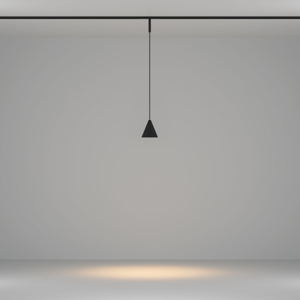 Трековый магнитный светильник Maytoni Cono TR182-1-5WTW-M-B