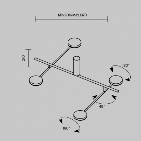 Maytoni MOD070CL-L30B3K