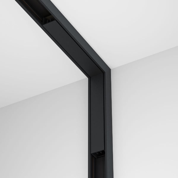 Коннектор питания угловой внутренний Maytoni Basity TRA172ICPC-1B