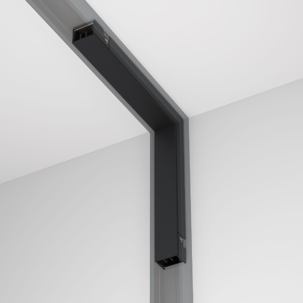 Коннектор питания угловой внутренний Maytoni Basity TRA172ICPC-1B