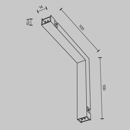 Maytoni TRA172ICPC-1B