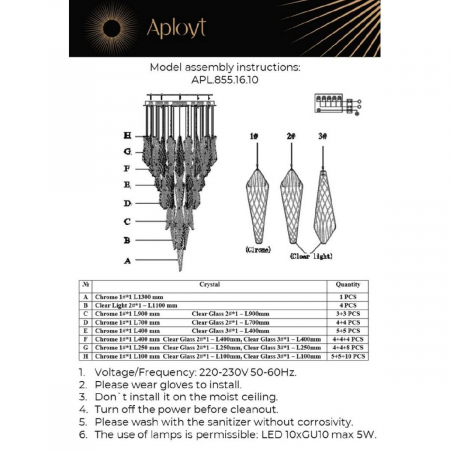 Aployt APL.855.16.10