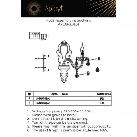 Aployt APL.663.01.01