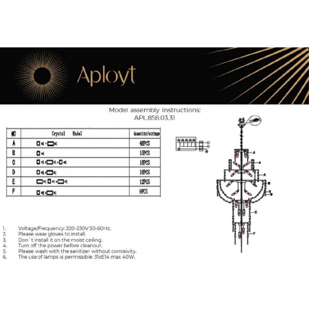 Aployt APL.858.03.31