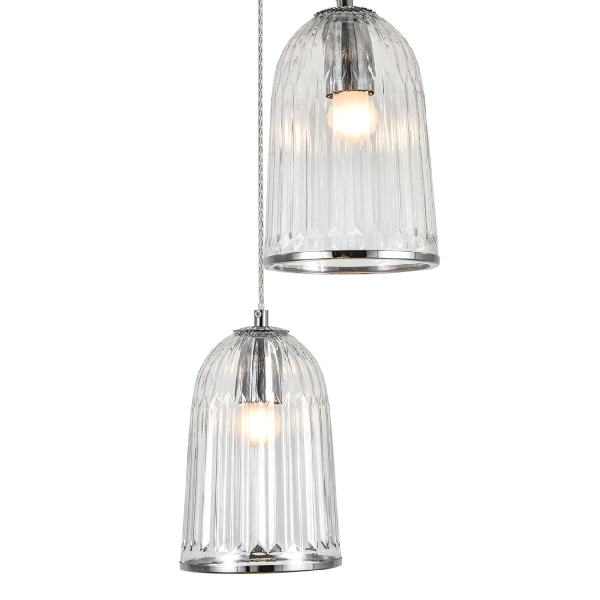 Подвесная люстра Indigo Lucido 11046/3P Chrome V000482