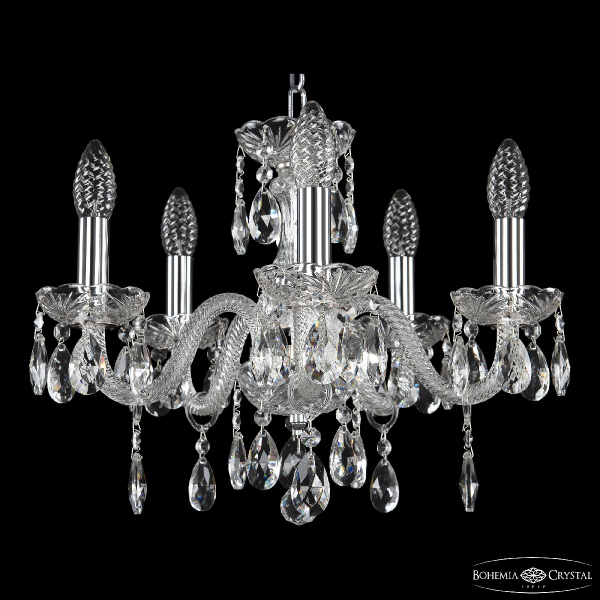 Подвесная люстра Bohemia Ivele Crystal 117/5/141 Ni