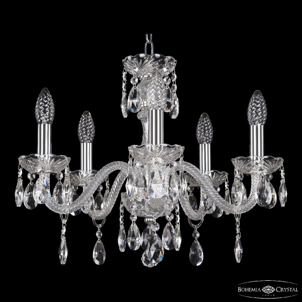Подвесная люстра Bohemia Ivele Crystal 117/5/165 Ni