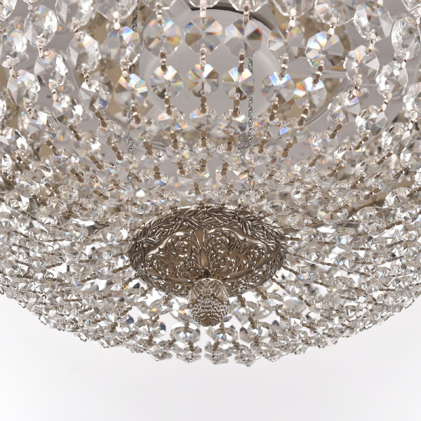 Потолочная люстра Bohemia Ivele Crystal 19011/45IV/LED-DIM Ni