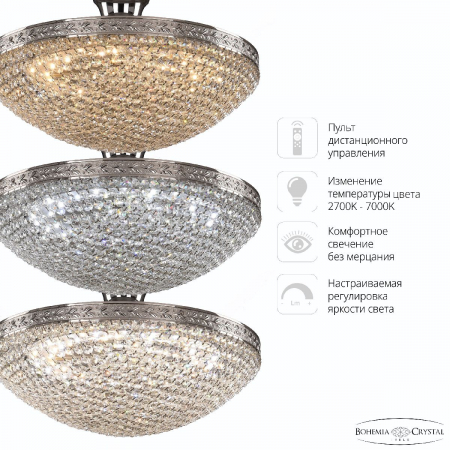Bohemia Ivele Crystal 19321/45IV/LED-DIM Ni