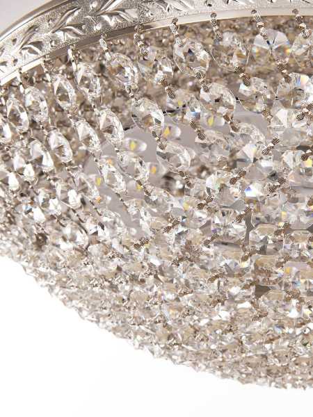 Потолочная люстра Bohemia Ivele Crystal 19321/55IV/LED-DIM Ni