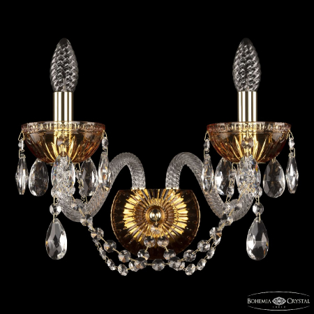 Bohemia Ivele Crystal 5402B/2/165 G Amber/M-1G