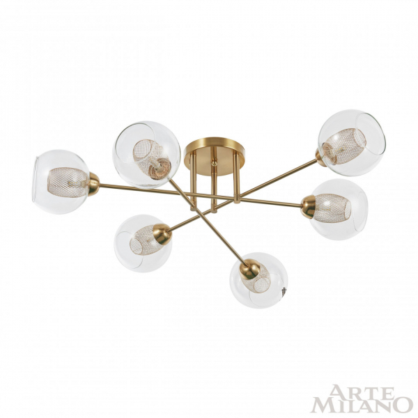 Потолочная люстра Arte Milano Neapolis 272880/6 GD
