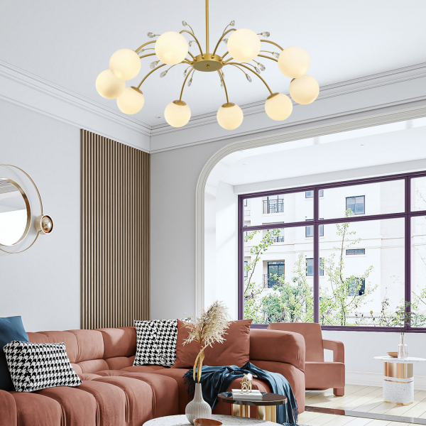 Люстра на штанге Arte Milano Neapolis 273802/10 GD