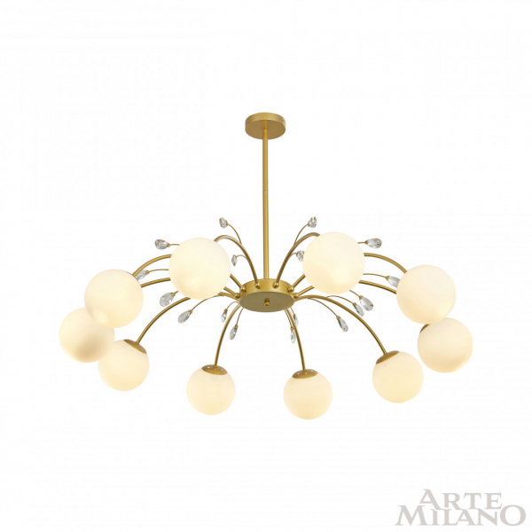 Люстра на штанге Arte Milano Neapolis 273802/10 GD