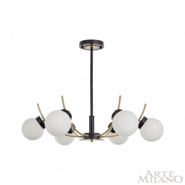 Люстра на штанге Arte Milano Neapolis 276169/6 BK/GD