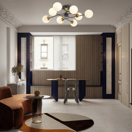 Arte Milano 276808/8 BK/GD