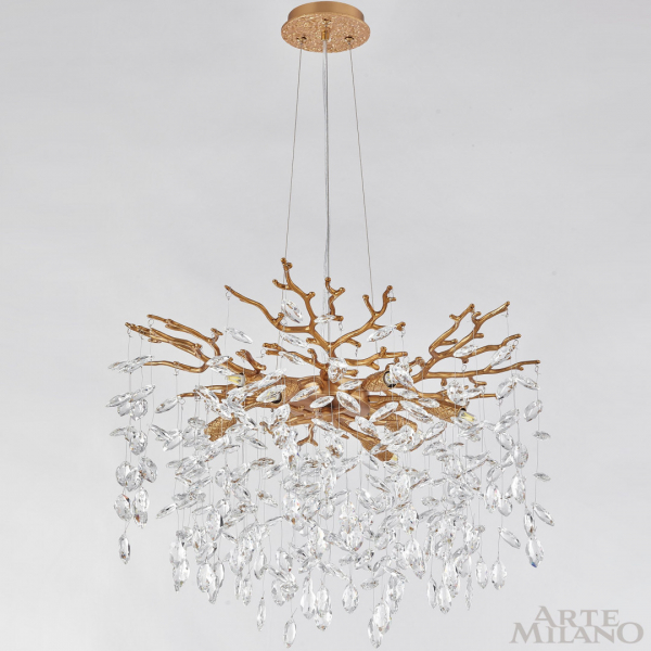 Подвесная люстра Arte Milano Milan 239801/D600/8/B Pa