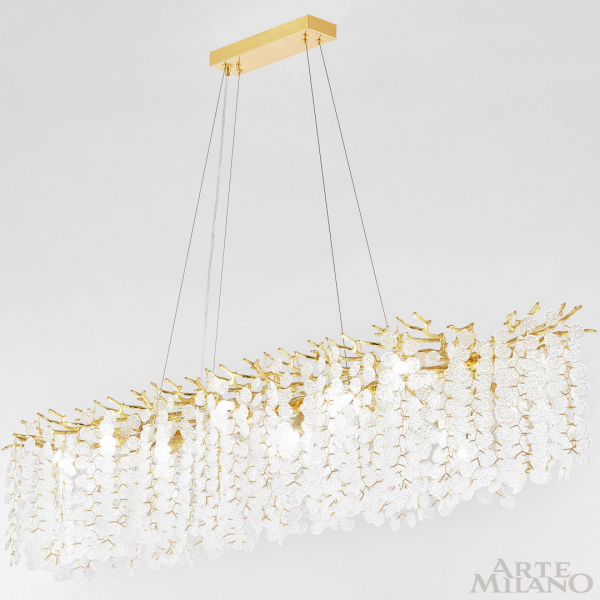 Подвесная люстра Arte Milano Milan 230011/L1500/16/C Gd