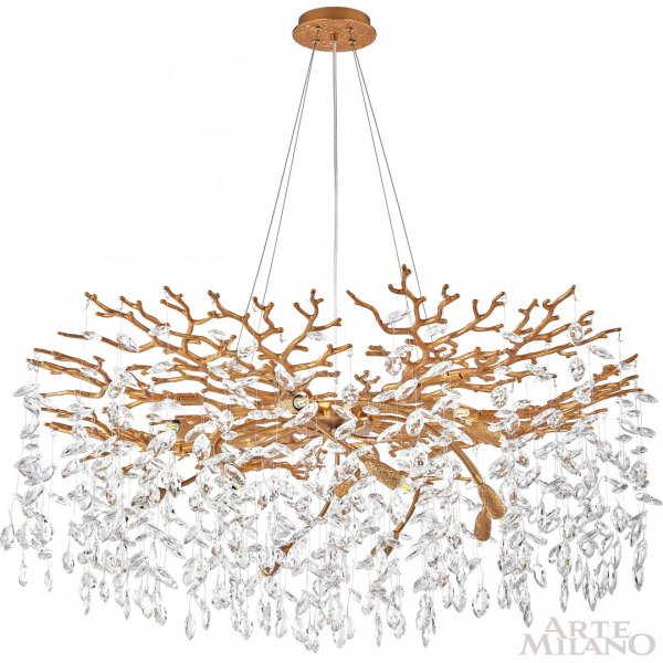 Подвесная люстра Arte Milano Milan 231901/D1000/14/B Pa
