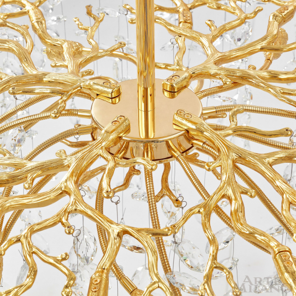 Люстра на штанге Arte Milano Milan 236901/D1000/14/B Gd