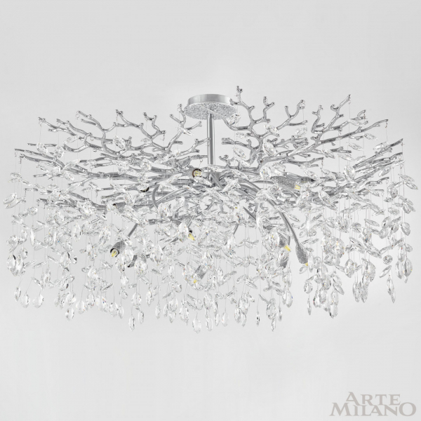 Люстра на штанге Arte Milano Milan 236901/D1000/14/B Cr