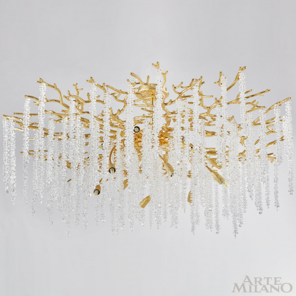 Люстра на штанге Arte Milano Milan 237901/D1200/18/A Gd