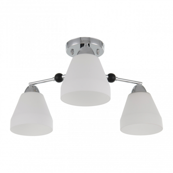 Люстра на штанге Arte Milano Napoli 325119/3 CR+BK