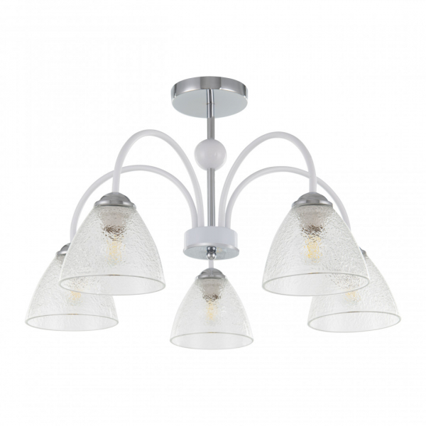 Люстра на штанге Arte Milano Napoli 321410/5 CR+WH