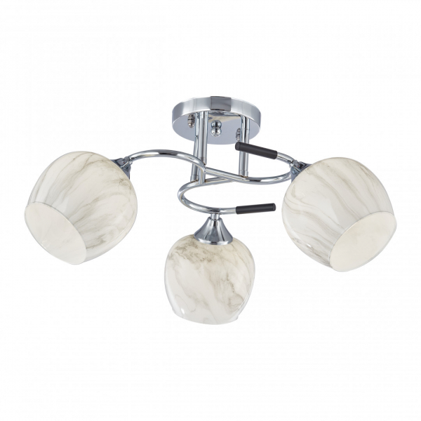 Потолочная люстра Arte Milano Amalfi 327985/3 CR+BK