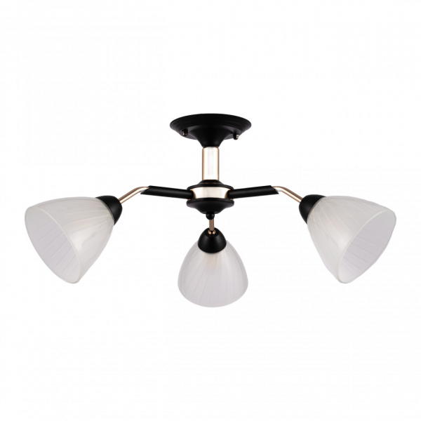 Люстра на штанге Arte Milano Napoli 324108/3 BK+FG