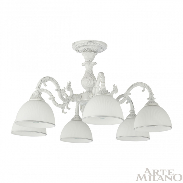 Потолочная люстра Arte Milano 346410/6 WT+SL