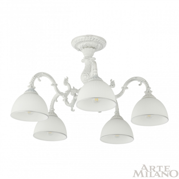 Потолочная люстра Arte Milano 346410/5 WT+SL