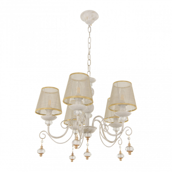 Подвесная люстра Arte Milano 347620/5 WT+G