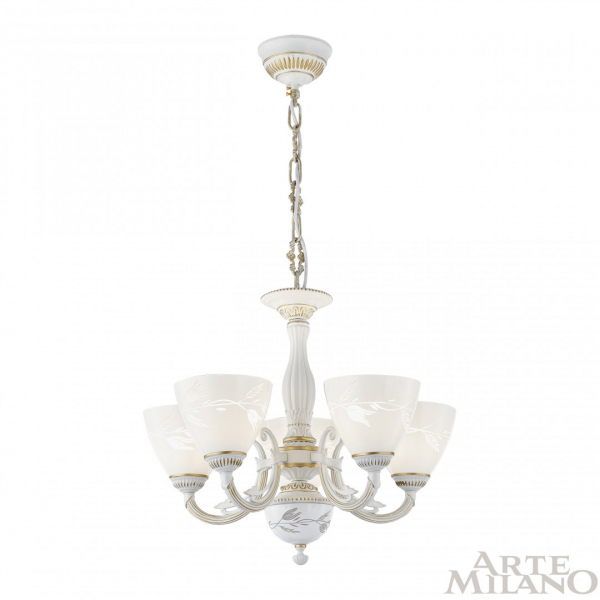 Подвесная люстра Arte Milano 343659/5 WT+G