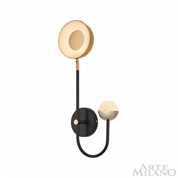 Бра Arte Milano Ferrara 273299/1+1 BK/GD