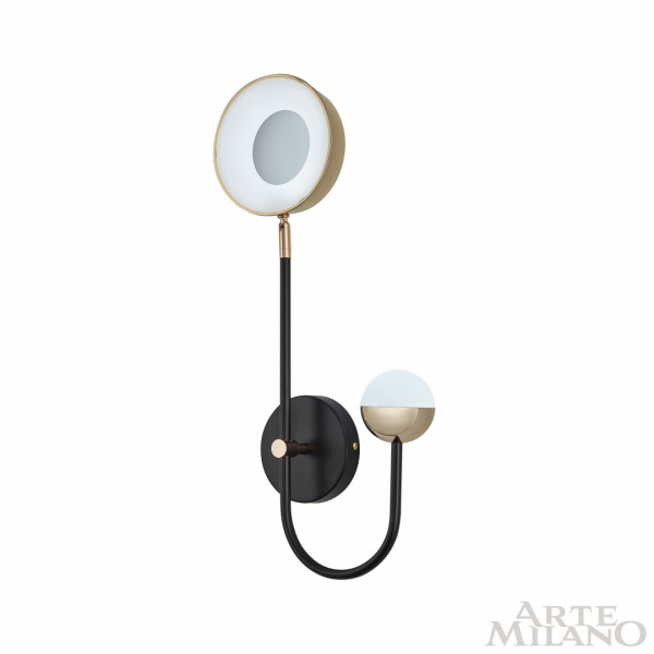 Бра Arte Milano Ferrara 273299/1+1 BK/GD