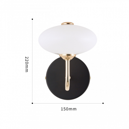 Arte Milano 273908/1B BK/GD