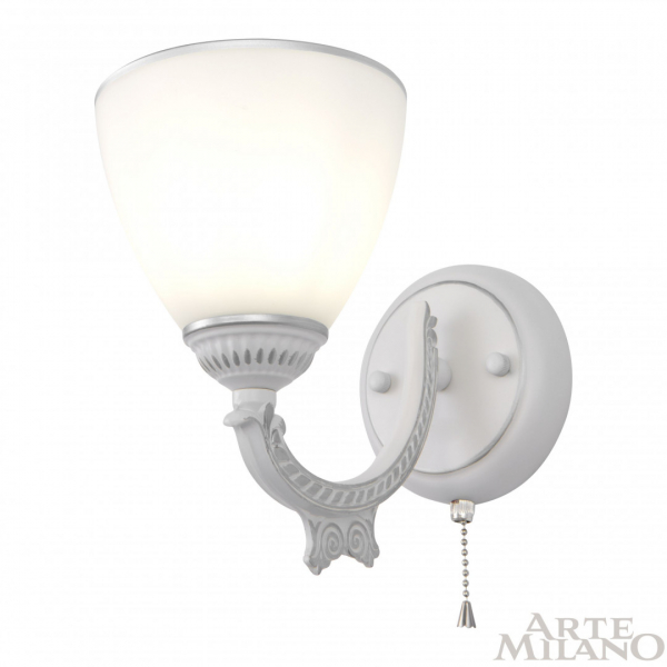 Бра Arte Milano 342837/1W WT+SL