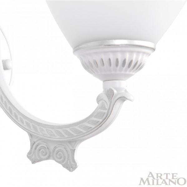 Бра Arte Milano 342837/1W WT+SL