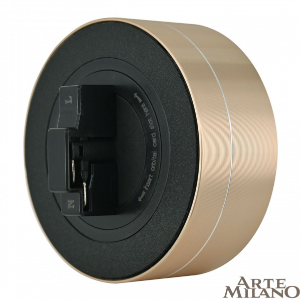 Трековая подсветка Arte Milano Am-track-sockets 380011TLS/LWS Gold
