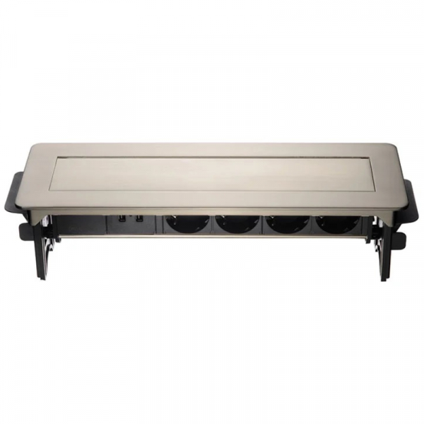 Блок розеток 47 (4 секции и 2 USB) Mebax 00-00000829