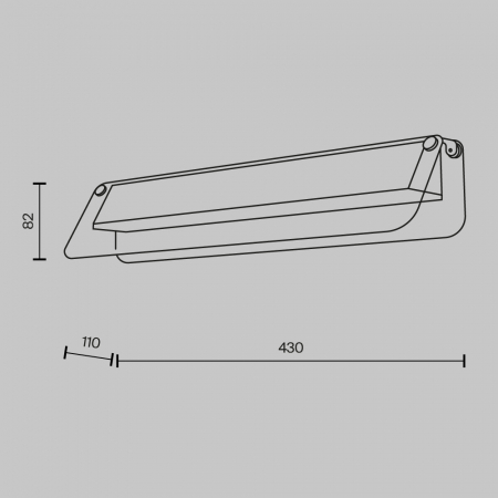 Maytoni MOD296WL-L10BS3K