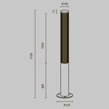 Maytoni O467FL-L70B3K